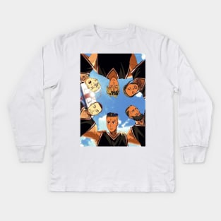 RIP Legendary rappers Kids Long Sleeve T-Shirt